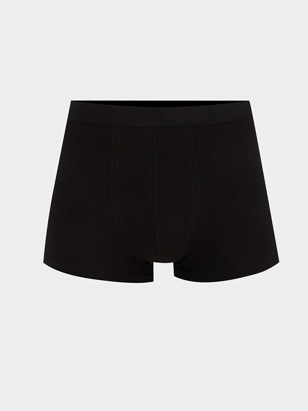 Siyah Standart Kalıp Baskılı Erkek Boxer 3'lü-2