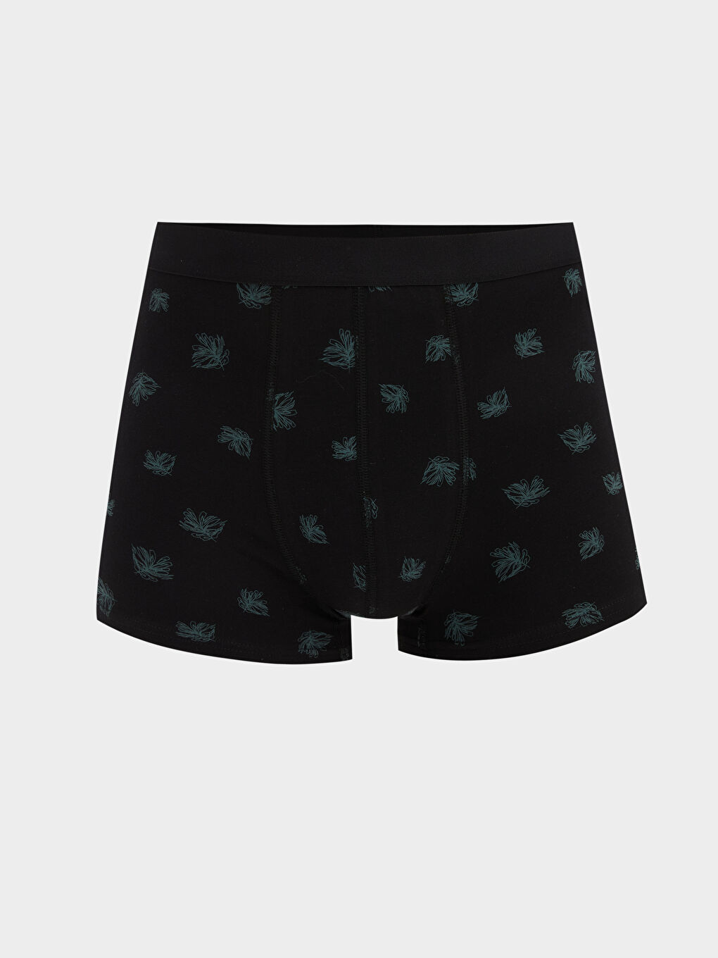 Siyah Standart Kalıp Erkek Boxer 3'lü-3