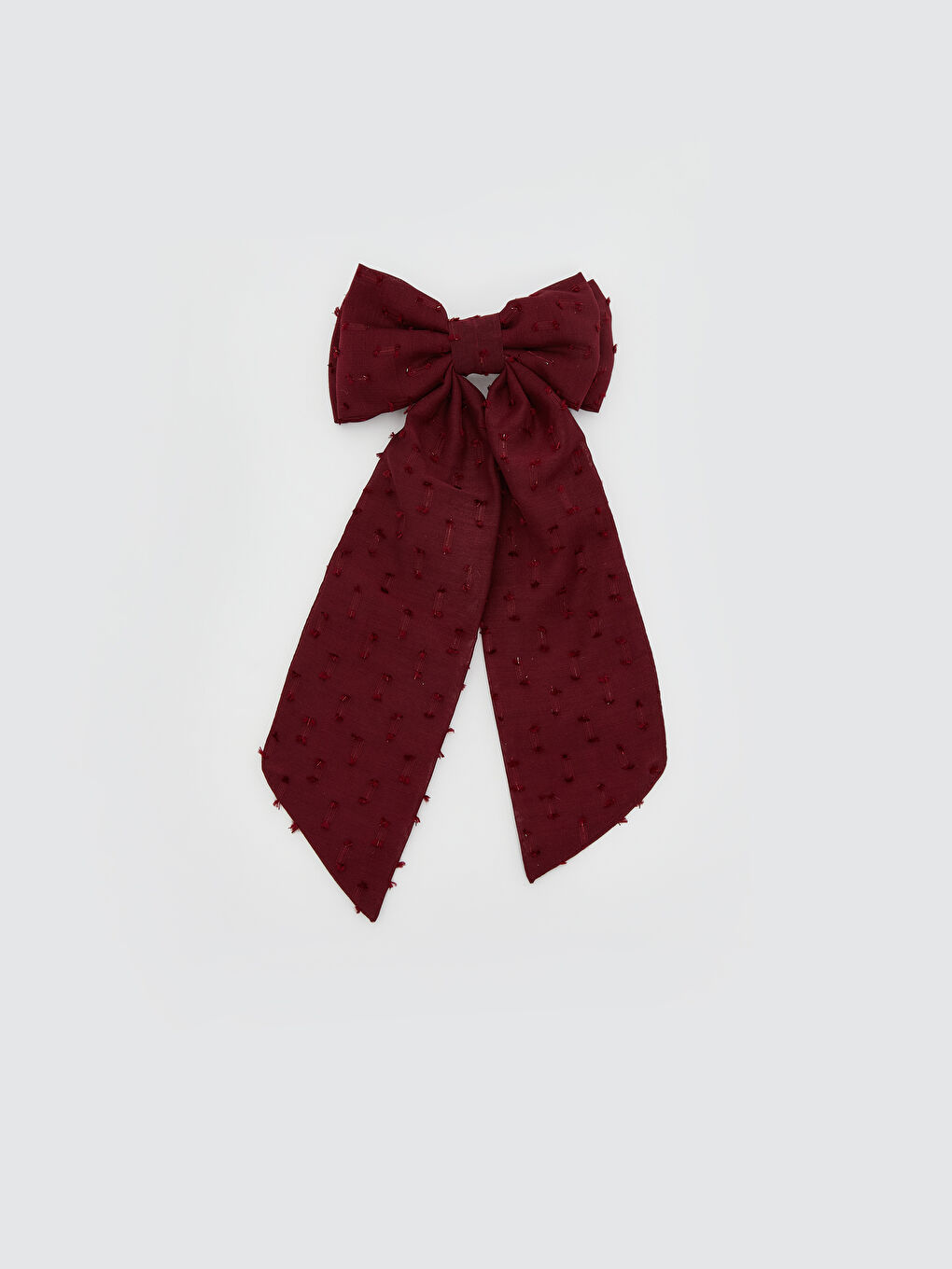 Bow Printed Girls' Hair Clip