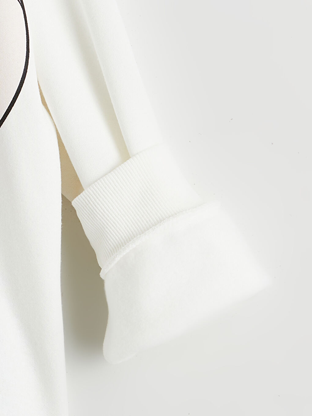 Girl ECRU Sweatshirt-2