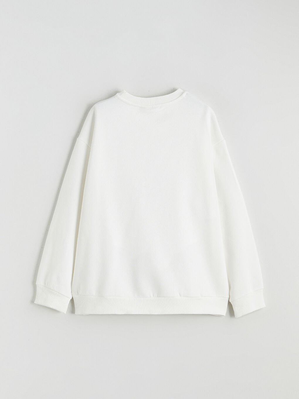 Girl ECRU Sweatshirt-3