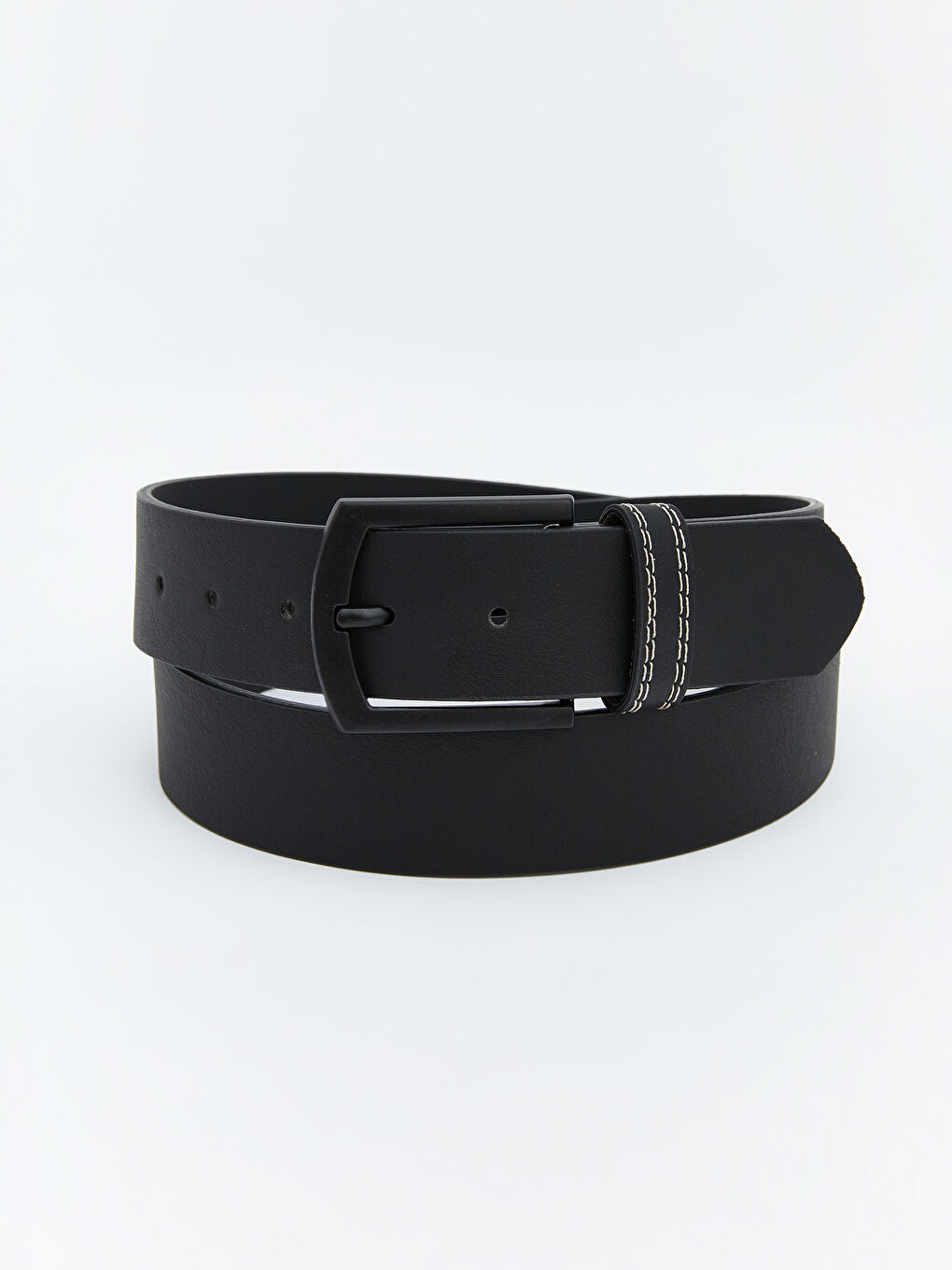 Faux Leather Men's Belt