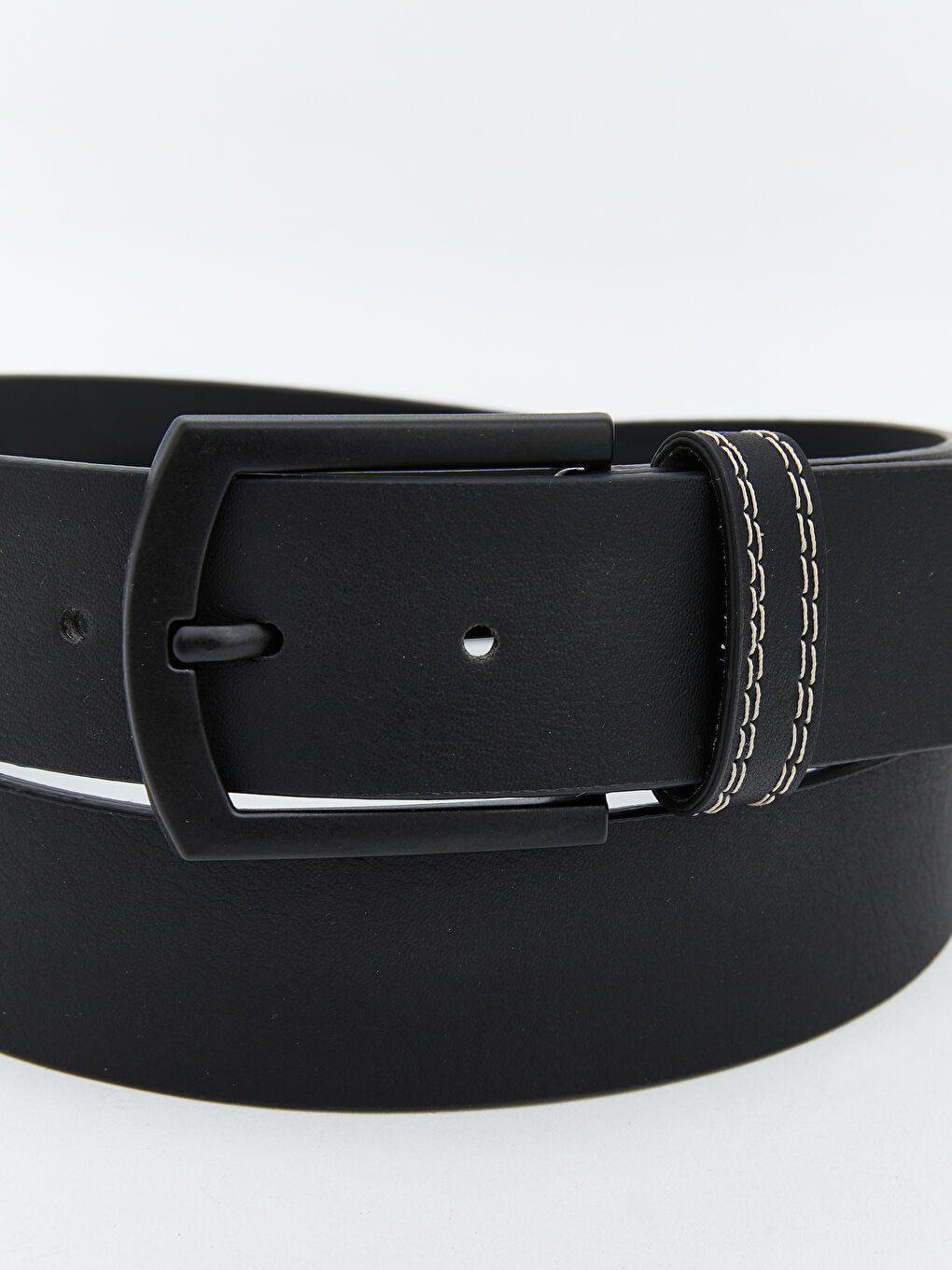 Faux Leather Men's Belt-3