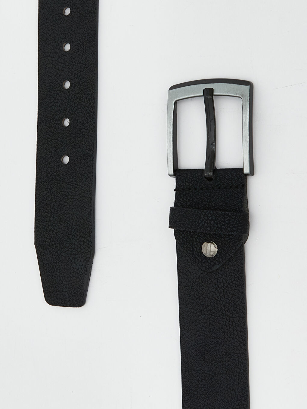 Faux Leather Men's Belt-2