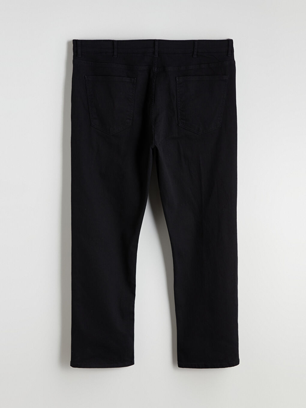 Siyah Büyük Beden 779 Regular Fit Erkek Jean Pantolon-5
