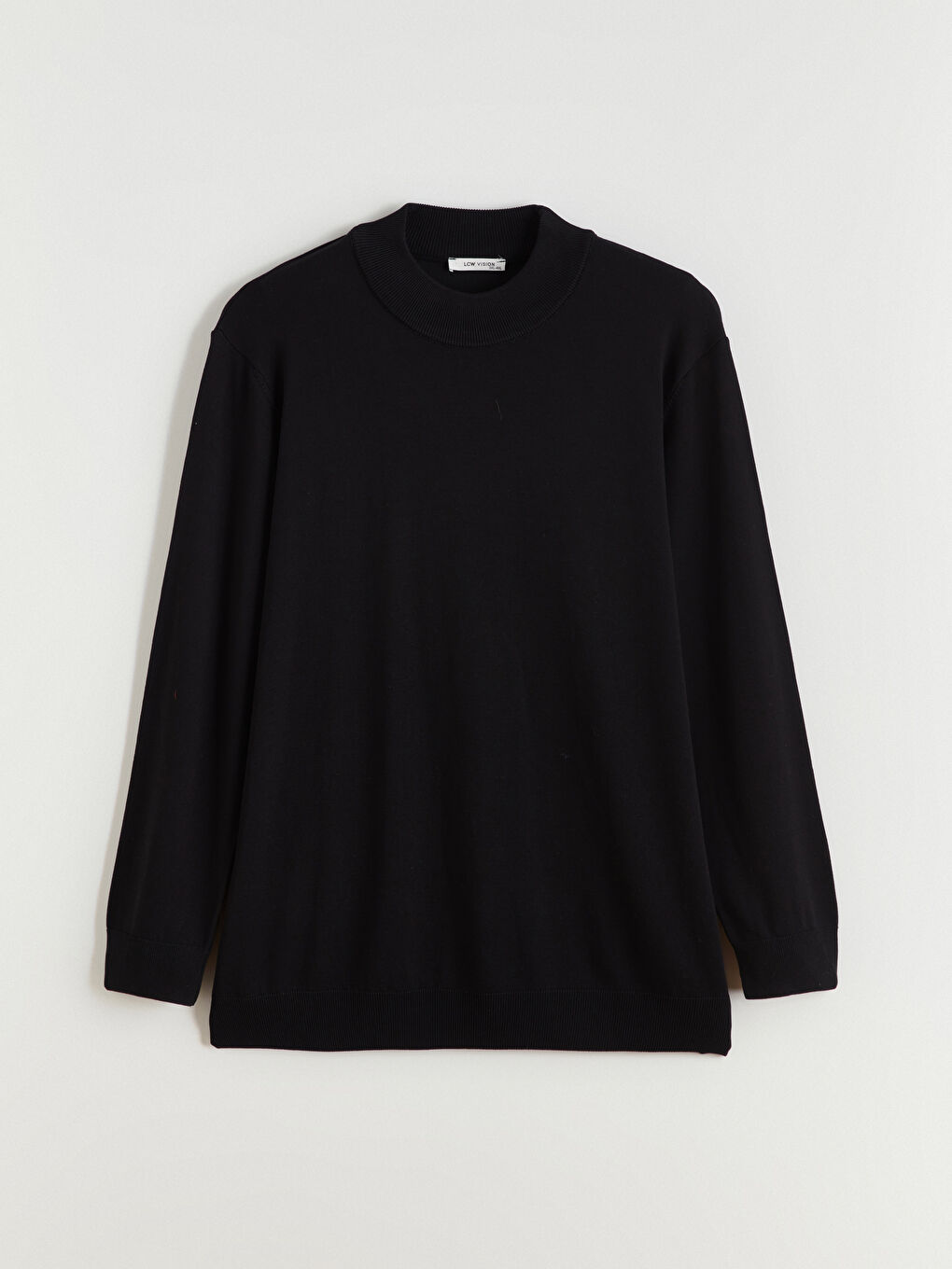 Свитер из трикотажа с полуводолазкой для мужчин-4