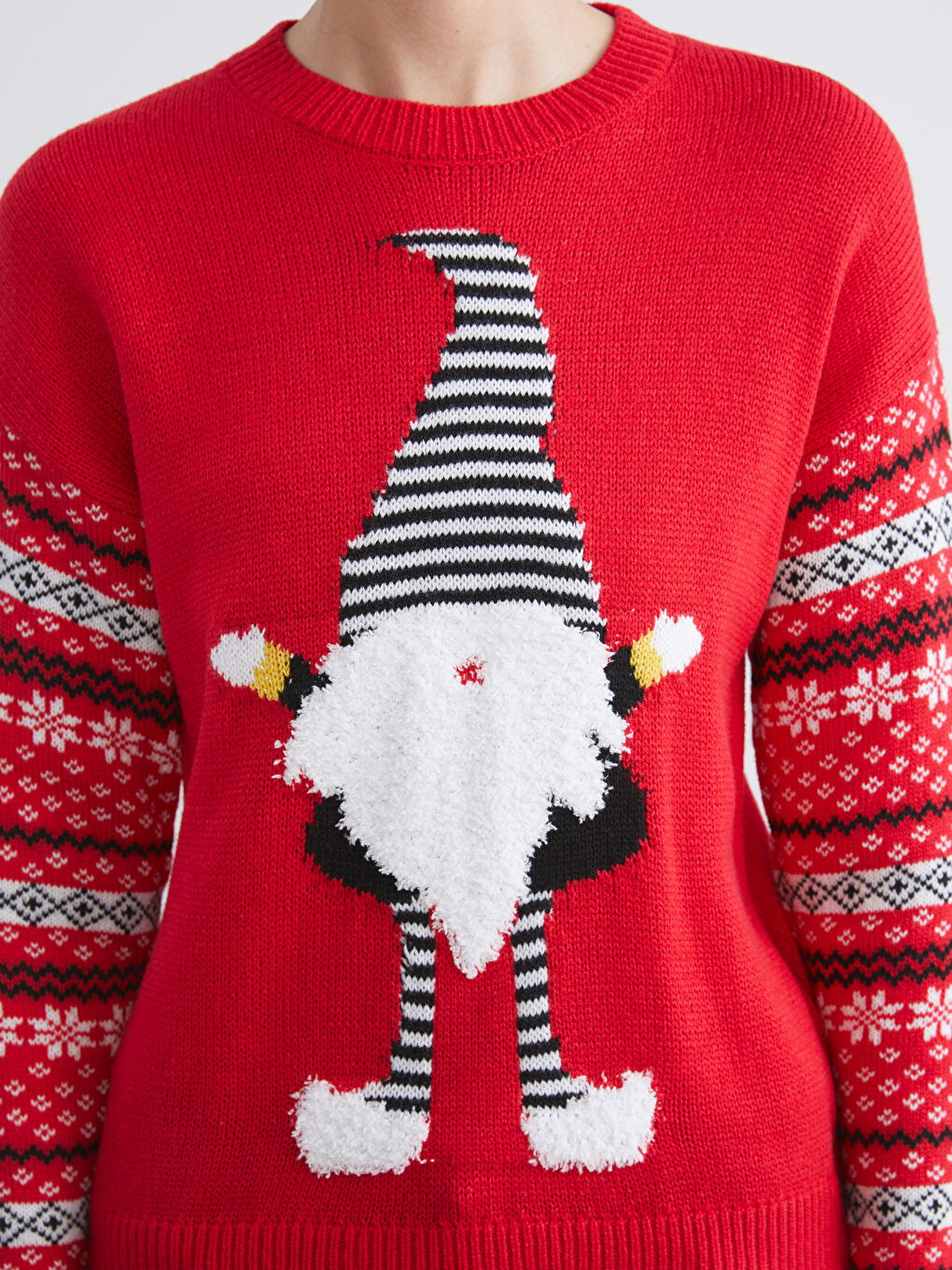 Žena CRVENA Džemper -2