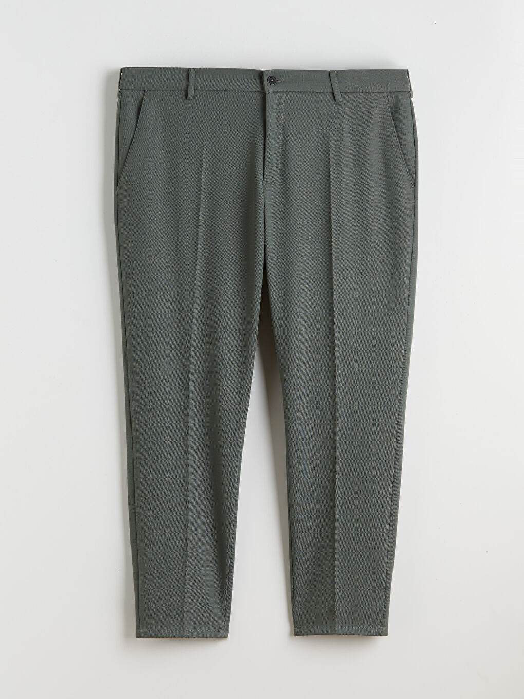 Haki Büyük Beden Erkek Chino Pantolon-4