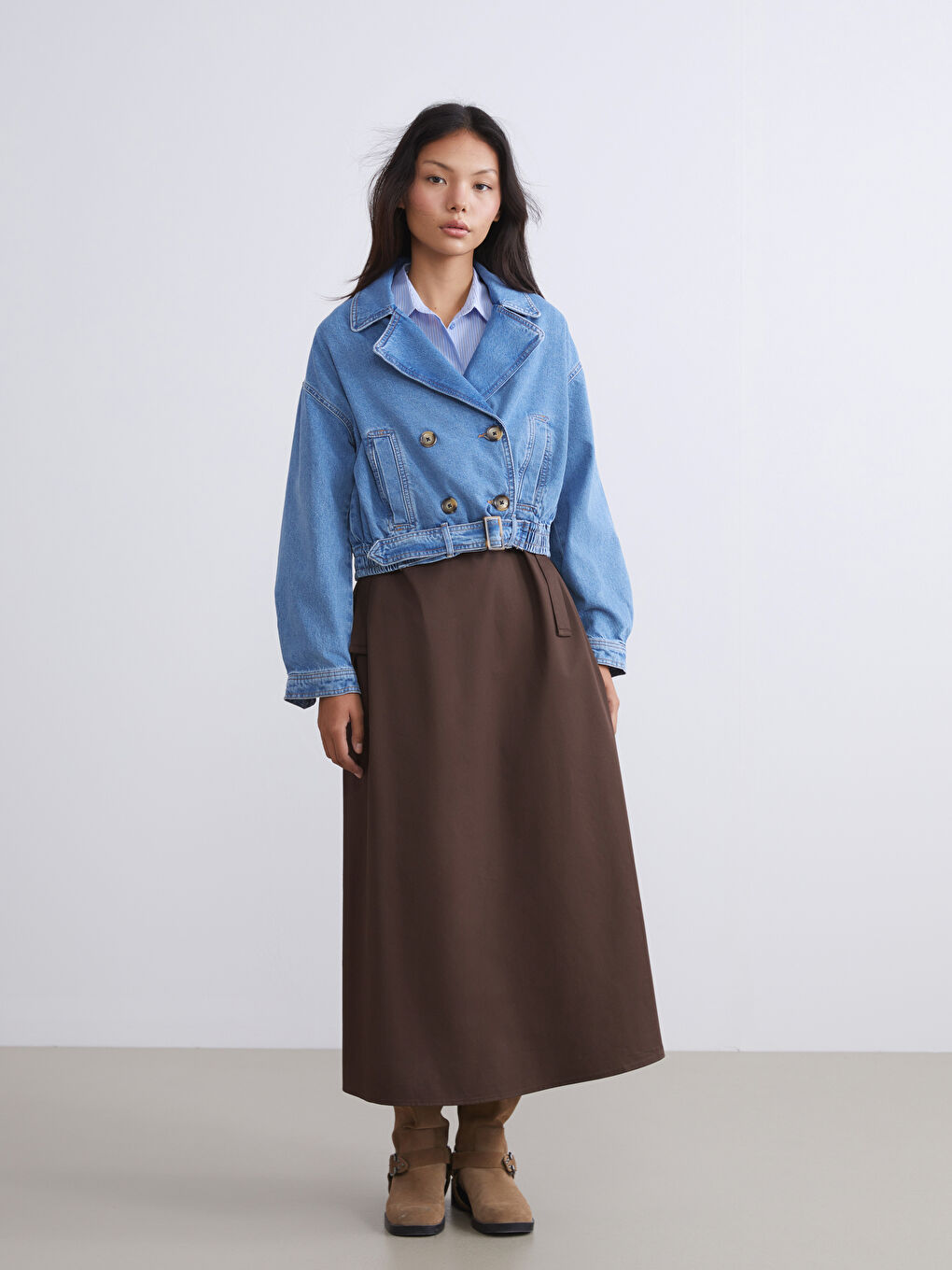 Oversize Women's Denim Jacket-1