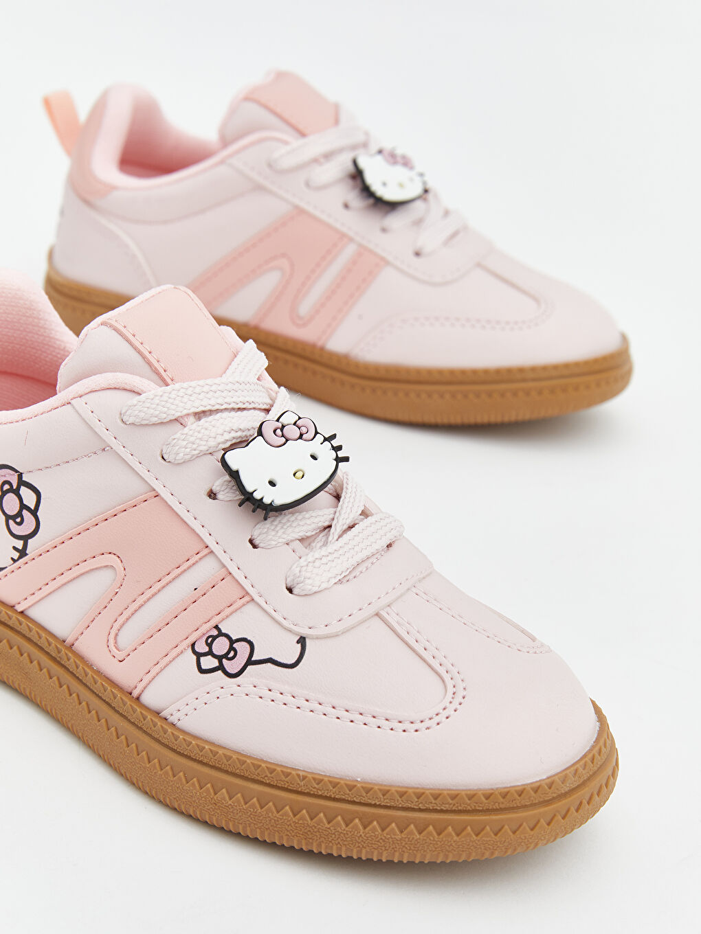 Pembe Hello Kitty Figürlü Kız Çocuk Spor Ayakkabı-2