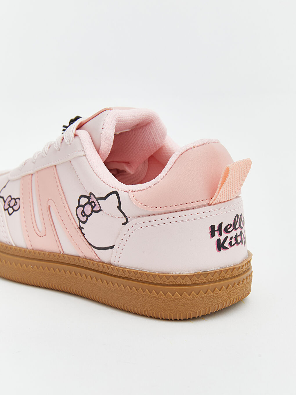 Pembe Hello Kitty Figürlü Kız Çocuk Spor Ayakkabı-4