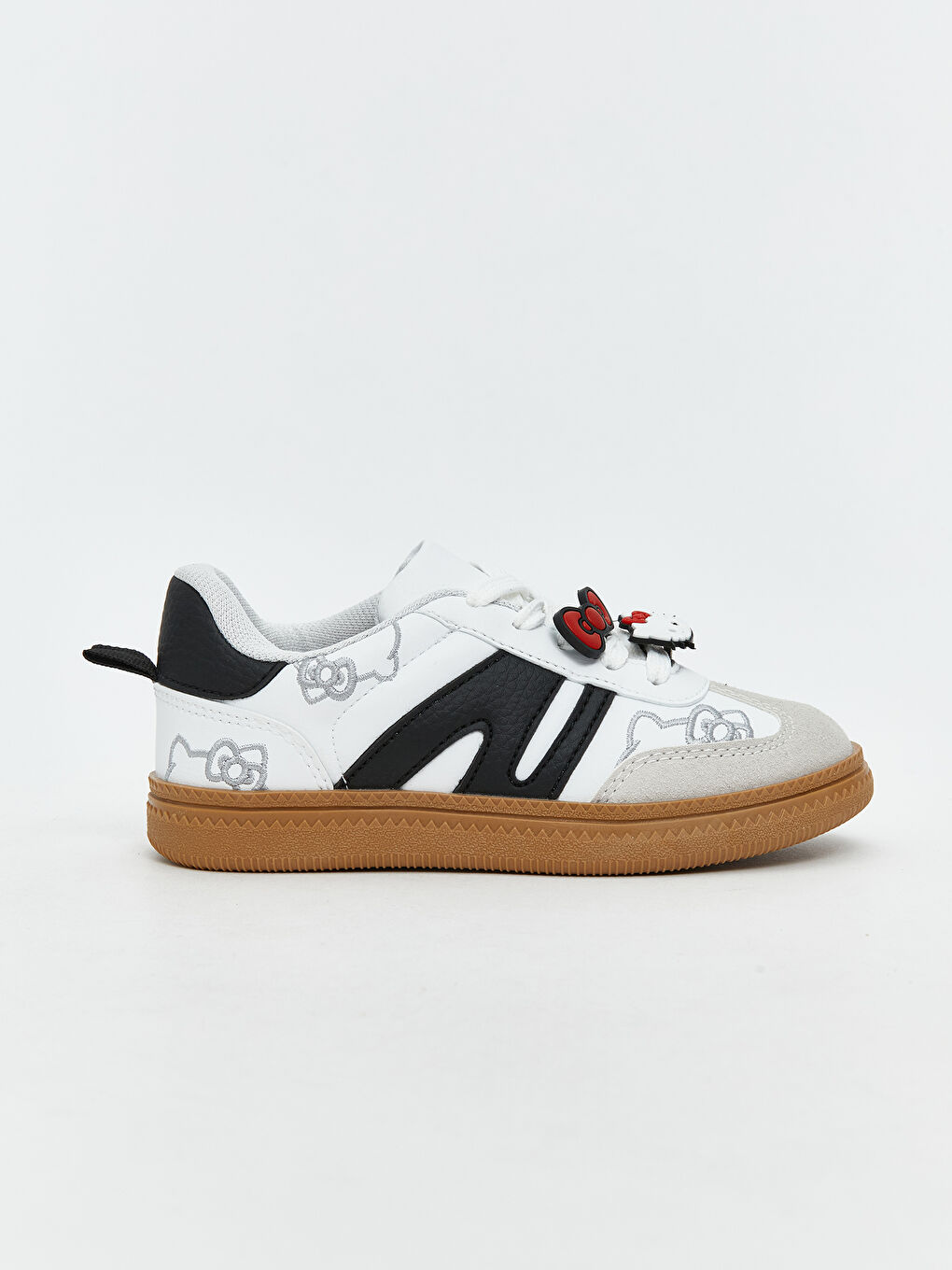 Beyaz Hello Kitty Figürlü Kız Çocuk Spor Ayakkabı-1