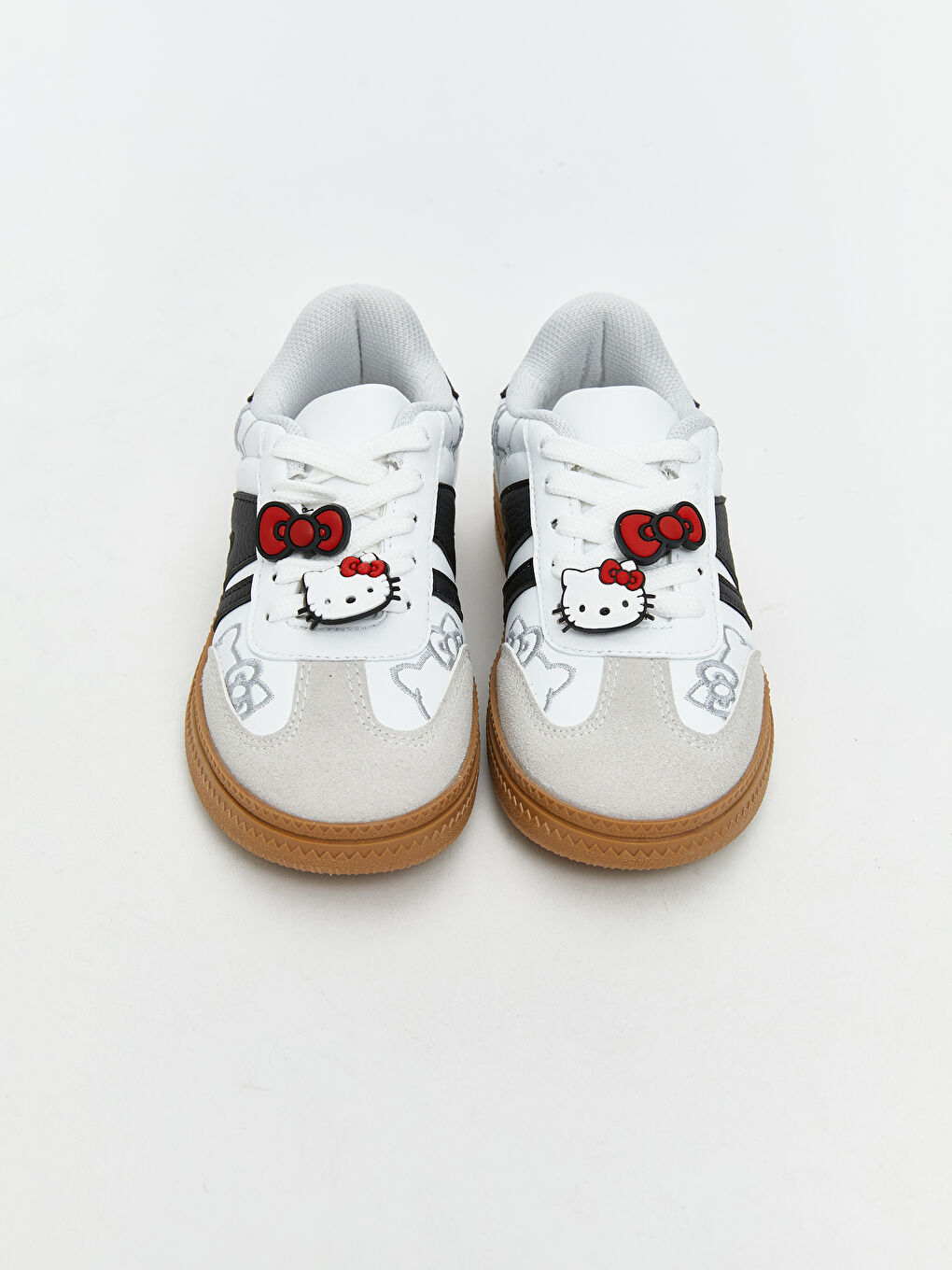 Beyaz Hello Kitty Figürlü Kız Çocuk Spor Ayakkabı-2
