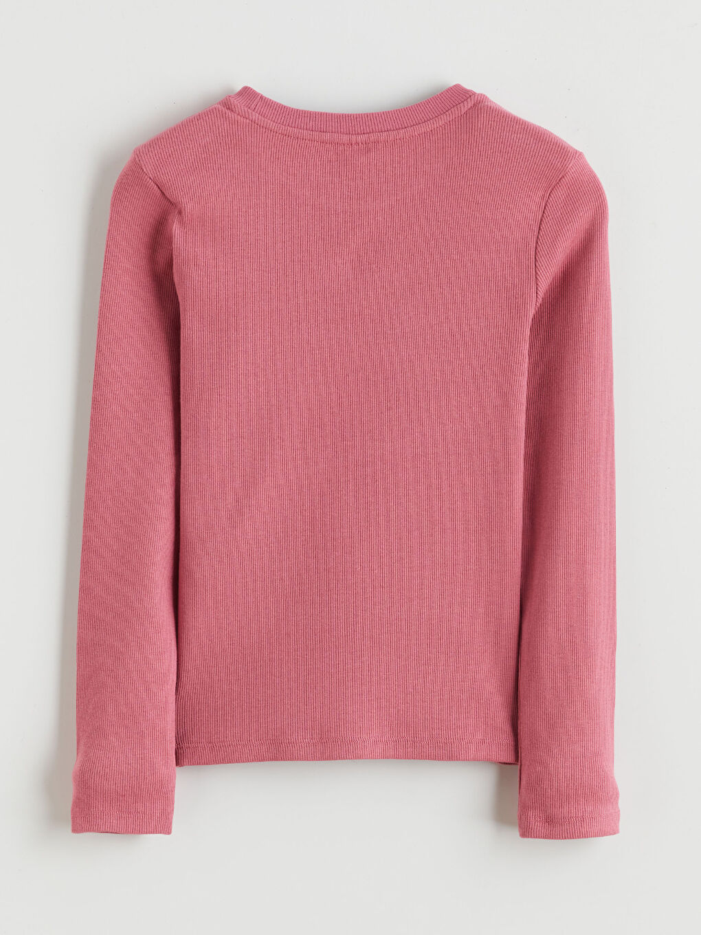 Crew Neck Printed Girls' T-Shirt-1