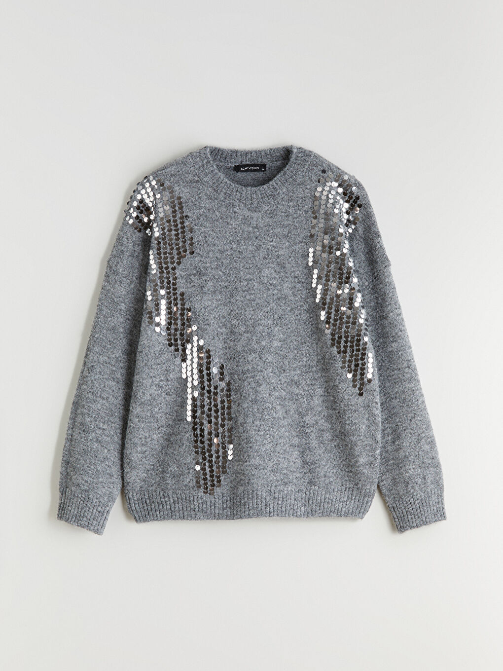 Frau ANTHRAZIT Pullover-4