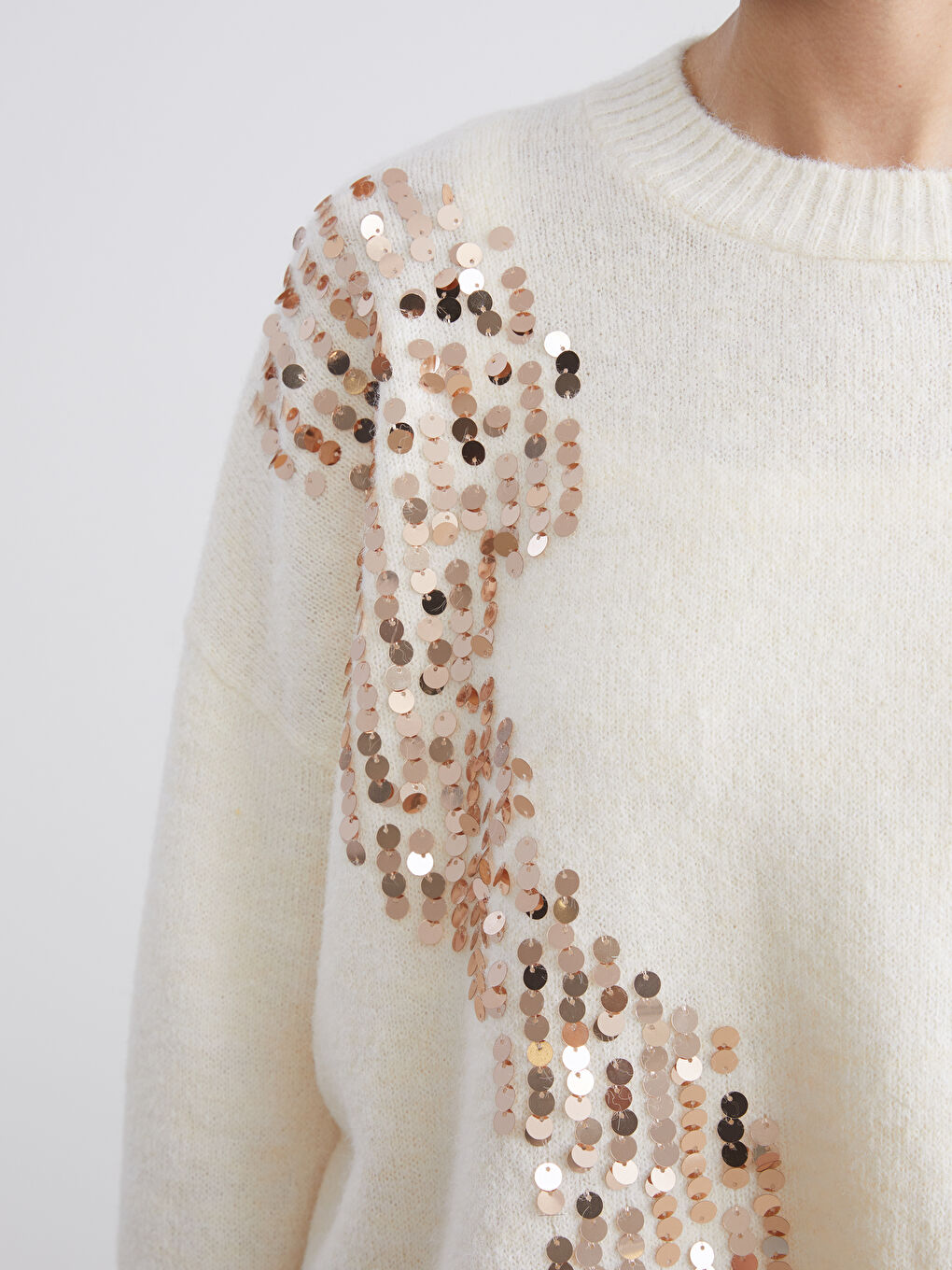 Frau ECRU Pullover-2