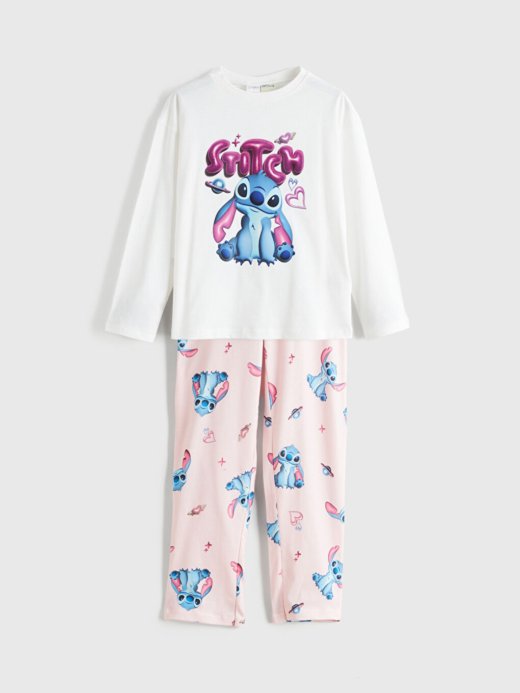 Girl ECRU Pyjama Set