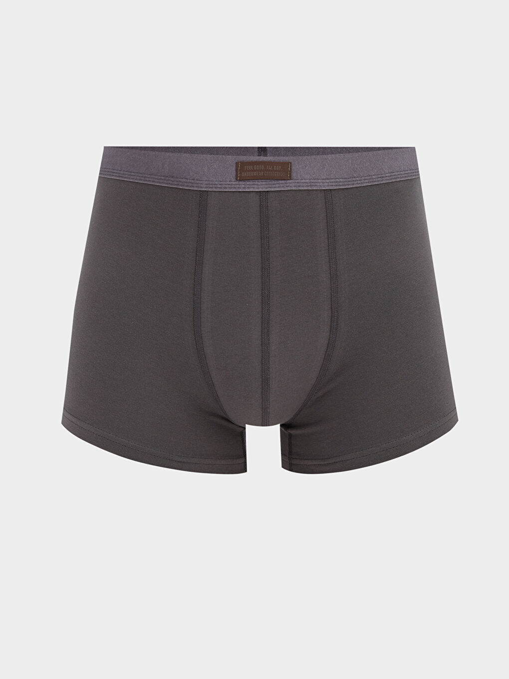 Antrasit Standart Kalıp Erkek Boxer 3'lü-1