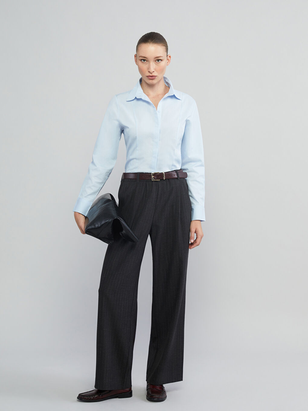 Mavi Regular Fit Kadın Gömlek-1