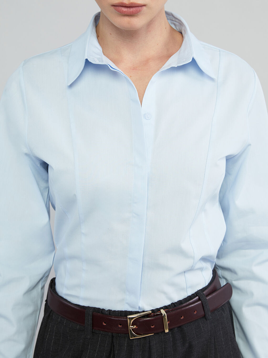 Mavi Regular Fit Kadın Gömlek-2