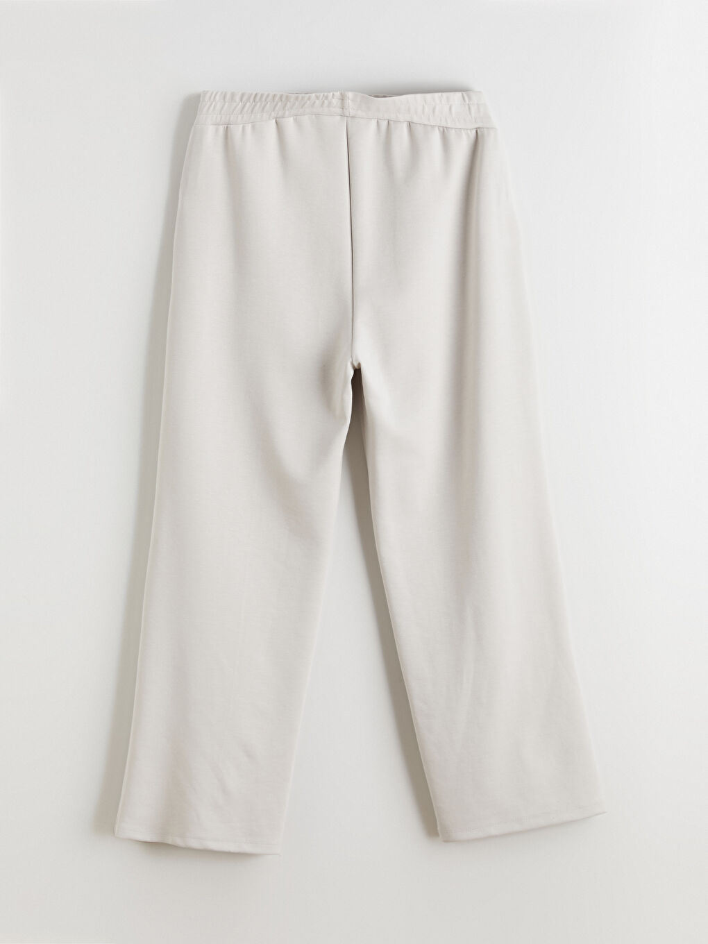 Gri Beli Lastikli Kadın Eşofman Altı-5