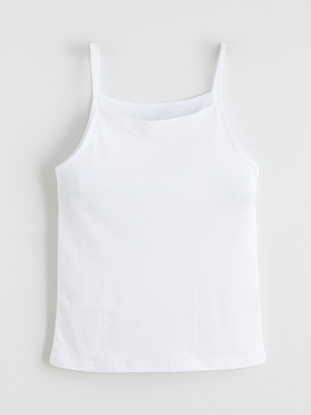 Lot de 2 Débardeurs pour Filles à Col Carré-1