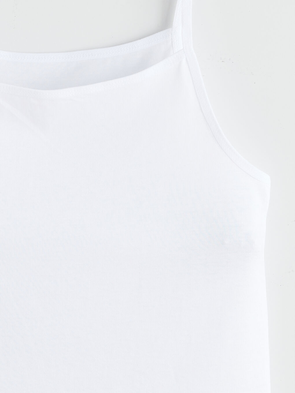 Lot de 2 Débardeurs pour Filles à Col Carré-2