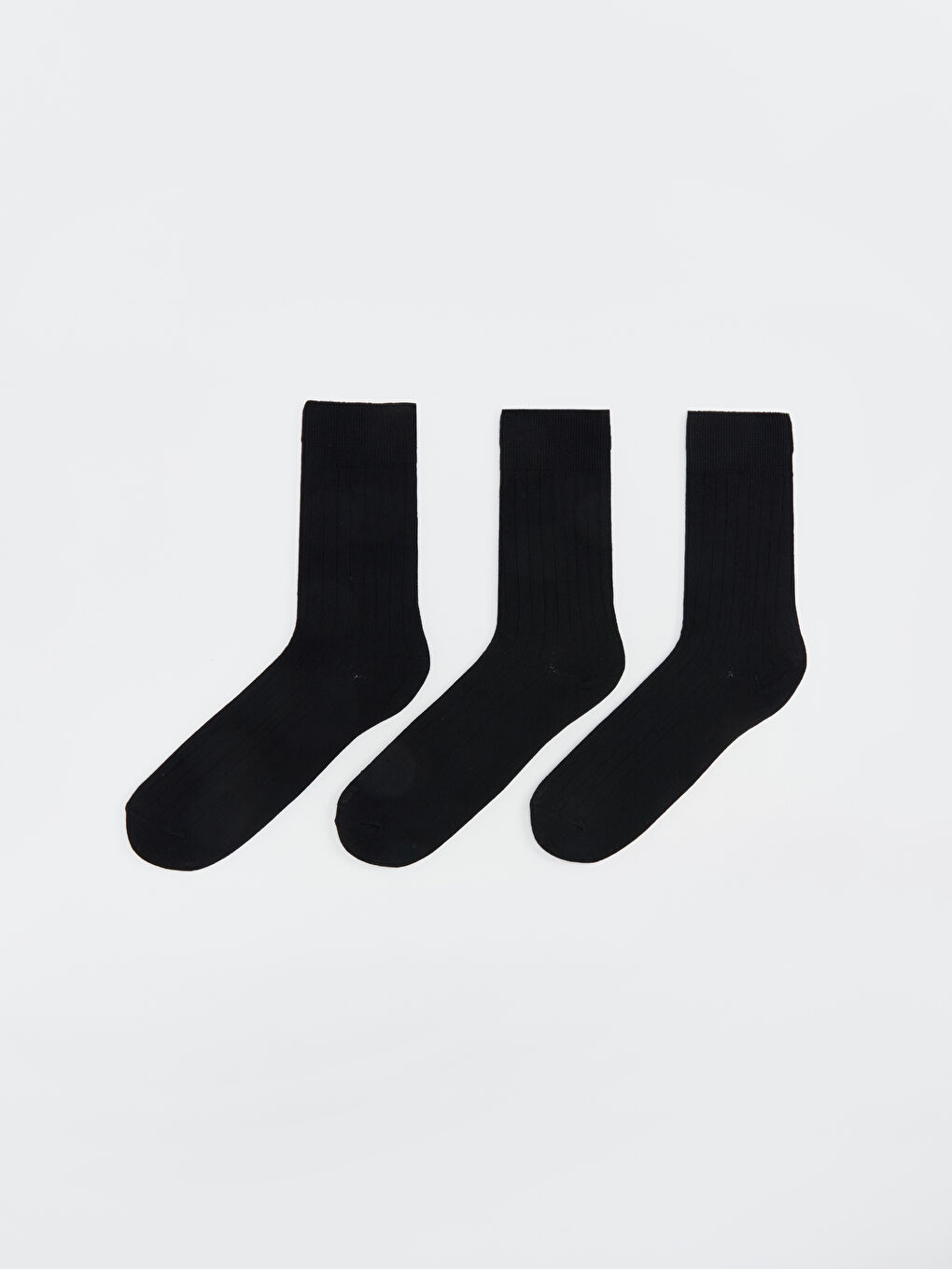 Siyah Erkek Soket Çorap 3'lü