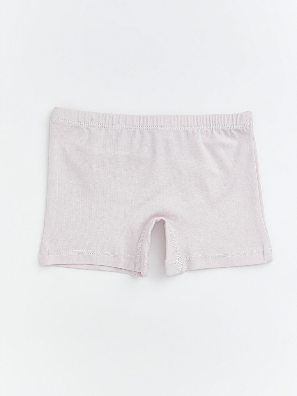 Lila Beli Lastikli Basic Kız Çocuk Boxer