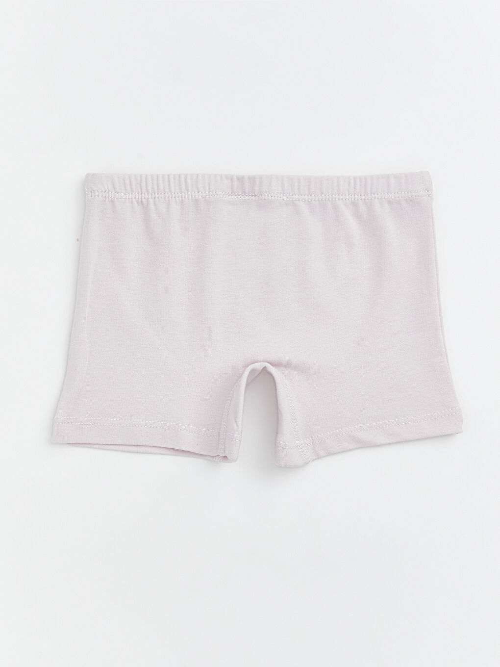 Lila Beli Lastikli Basic Kız Çocuk Boxer-1