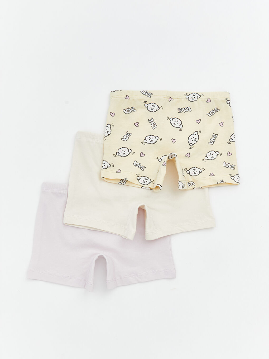 Girls' Boxer Trunks 3-packs-1