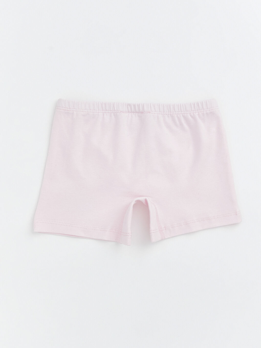 Pembe Beli Lastikli Baskılı Kız Çocuk Boxer-1