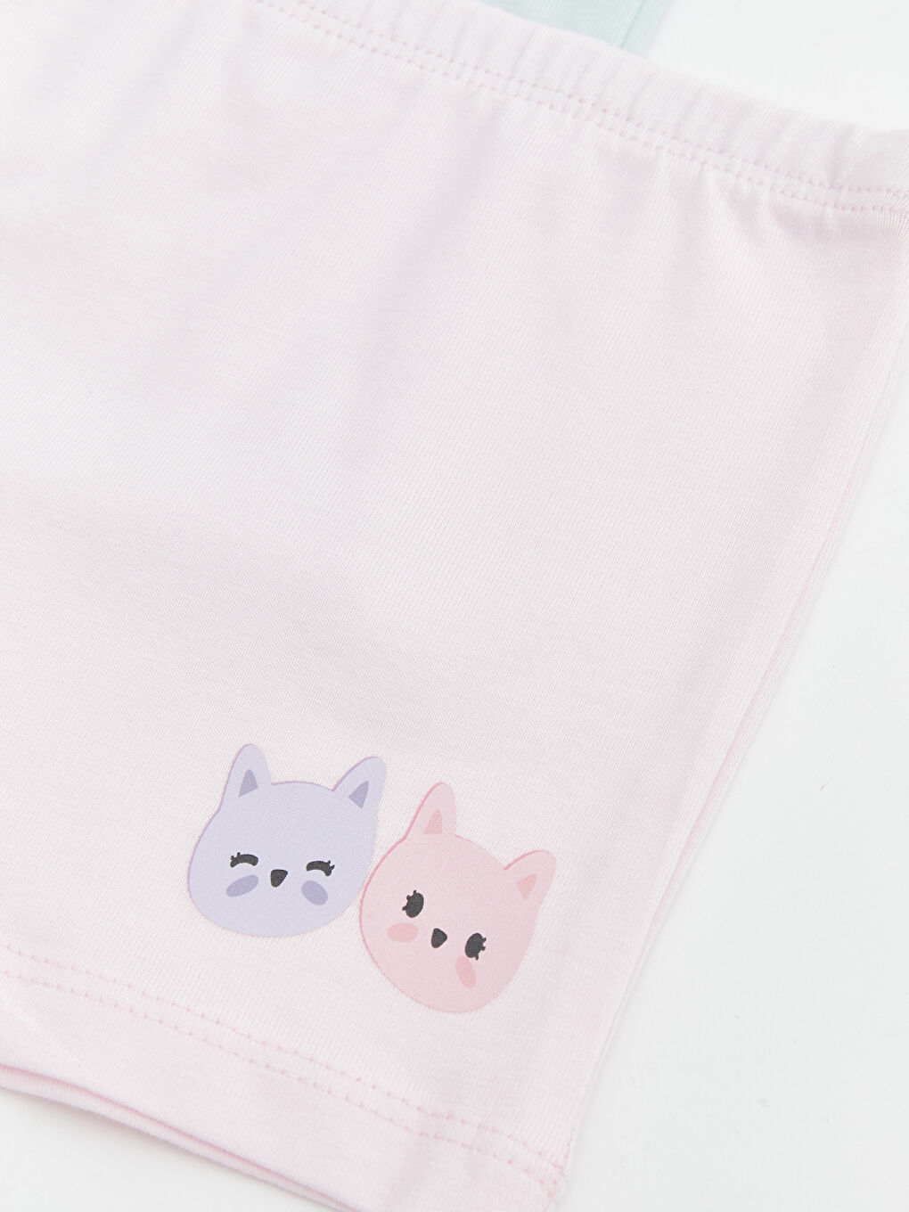 Elastic Waist Printed Baby Girls' Boxer 3-Pack-3