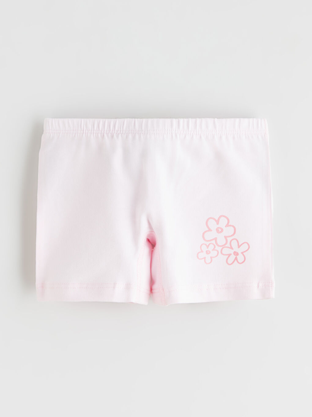 Girl ECRU Boxer Trunks-1
