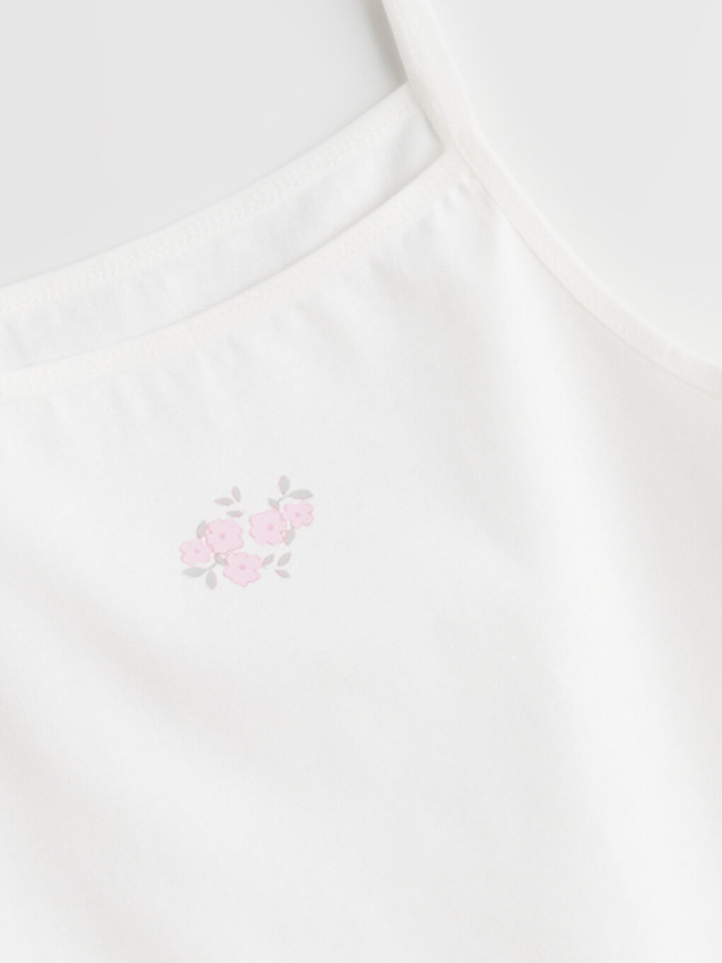 Square Collar Girls' Vest-2