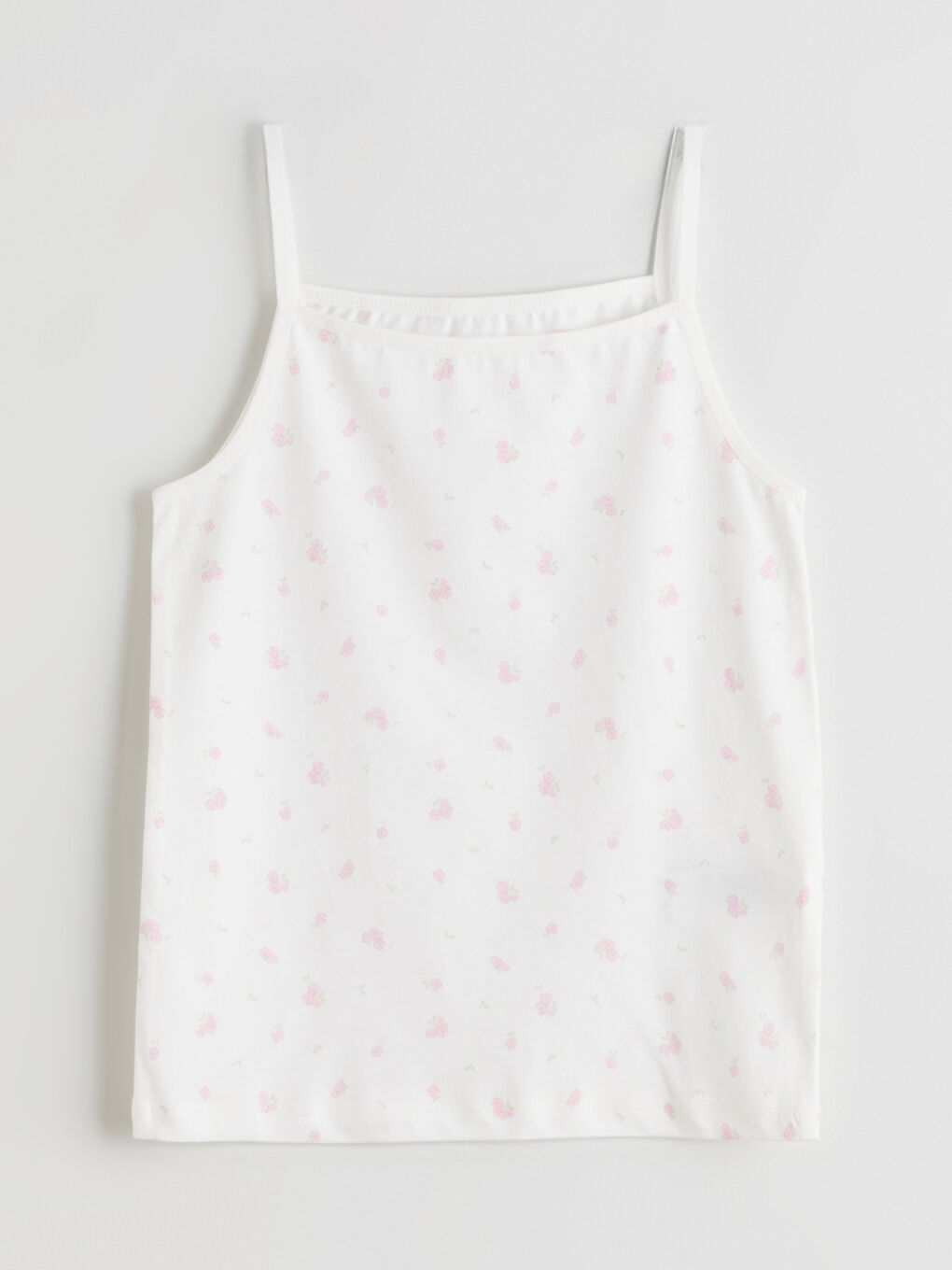 Square Collar Girls' Vest-4