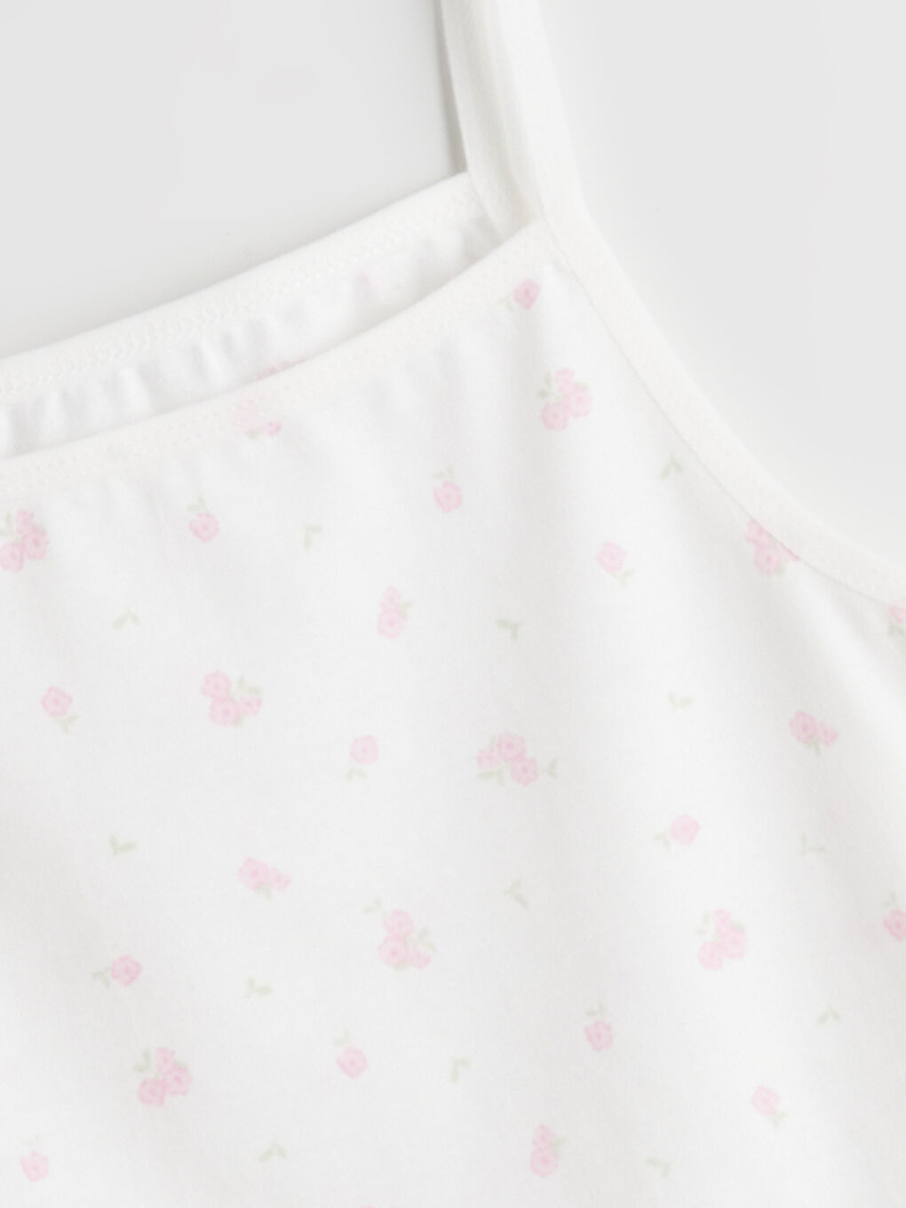 Square Collar Girls' Vest-5