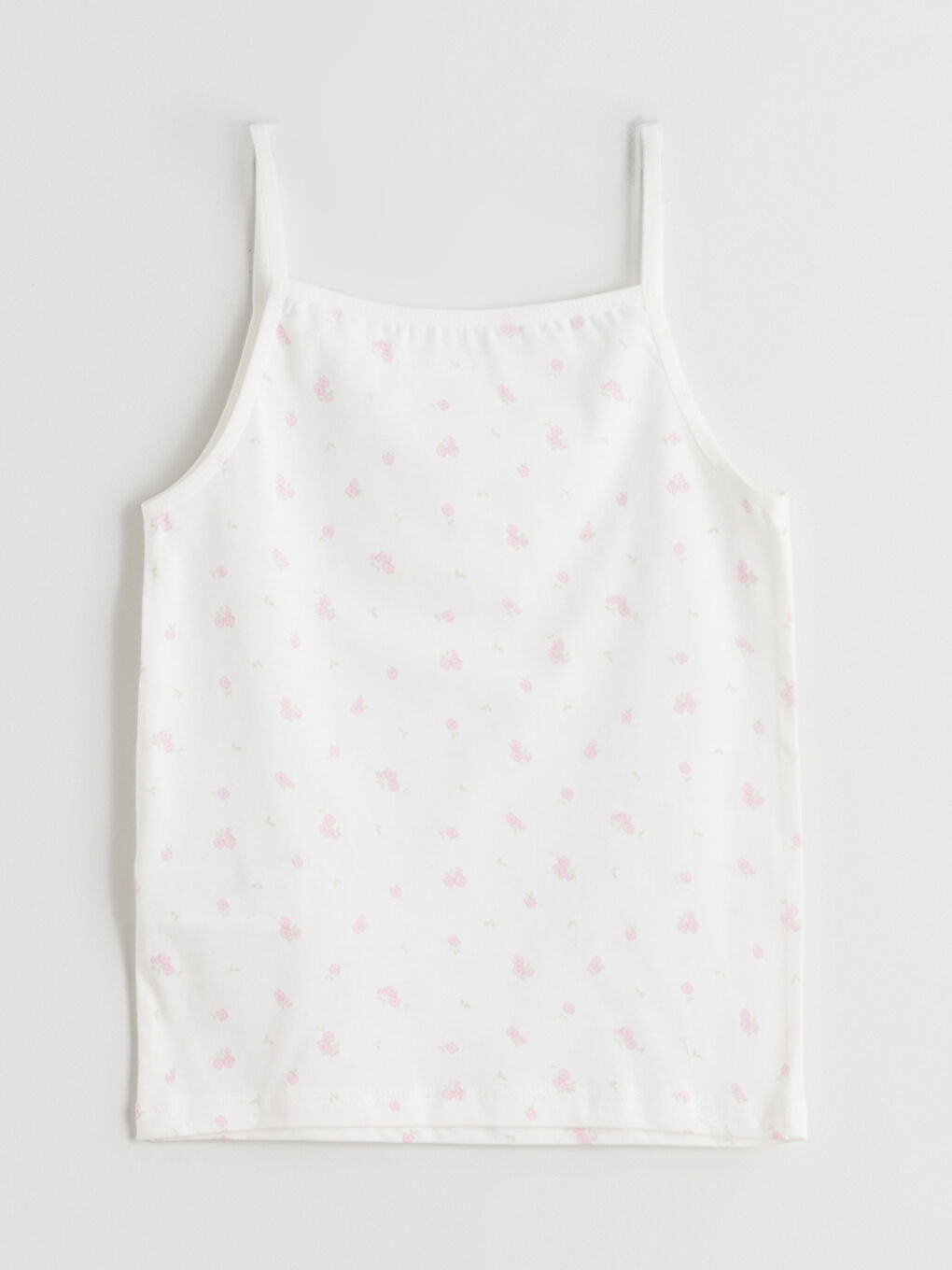 Square Collar Girls' Vest-6