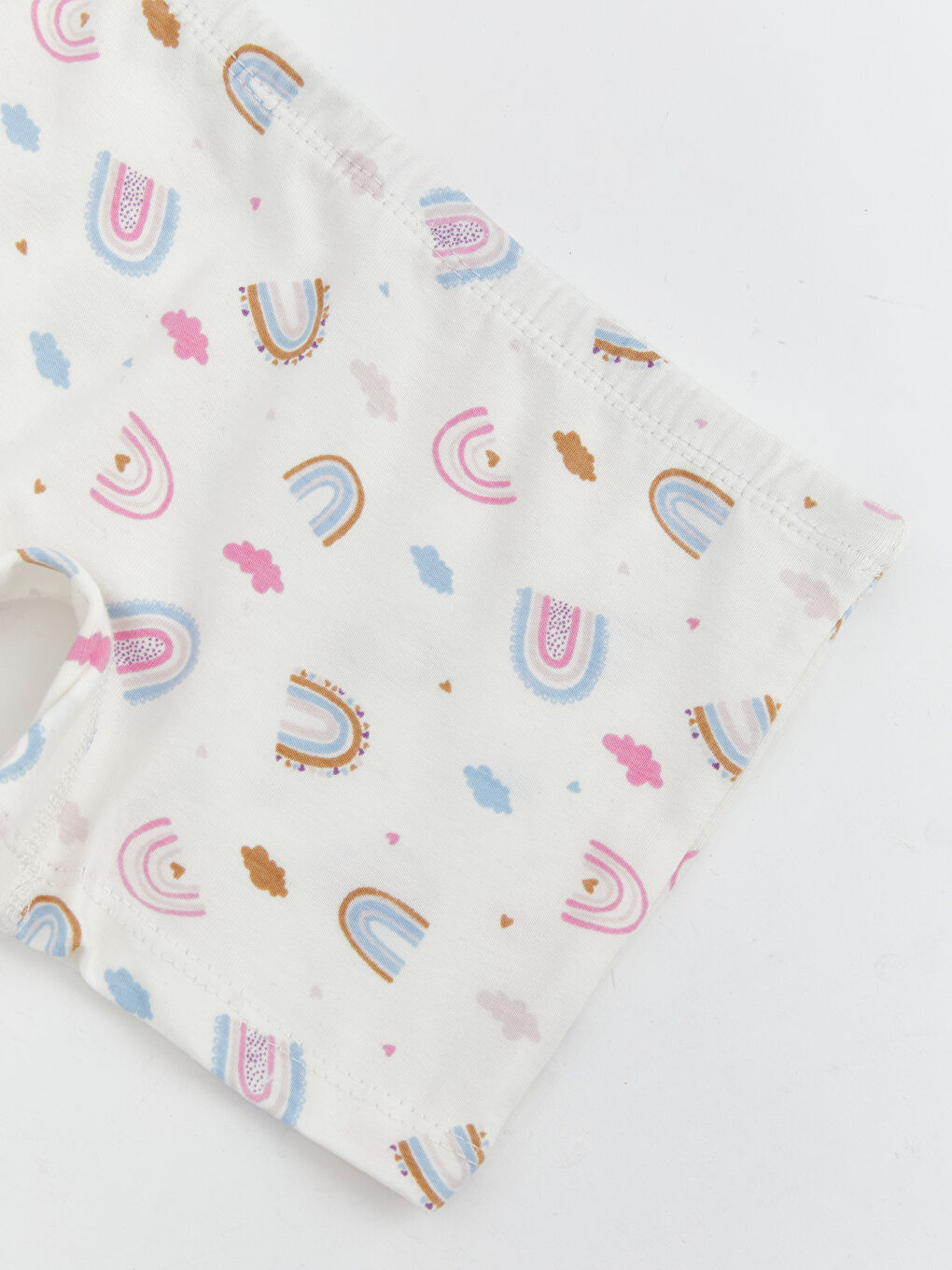 Basic Cotton Girls' Boxer Trunks-2