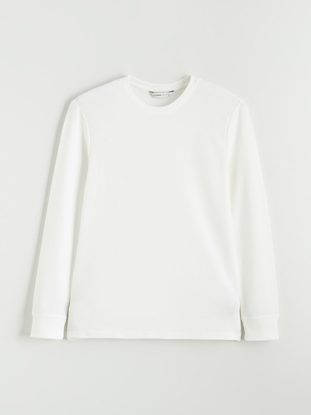 Crew Neck Long Sleeve Men's T-Shirt-4