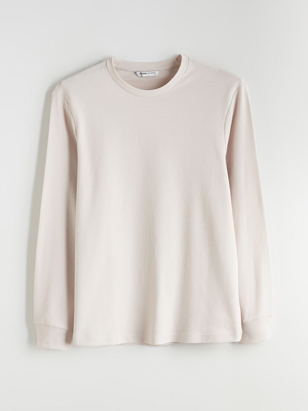 Crew Neck Long Sleeve Men's T-Shirt-4