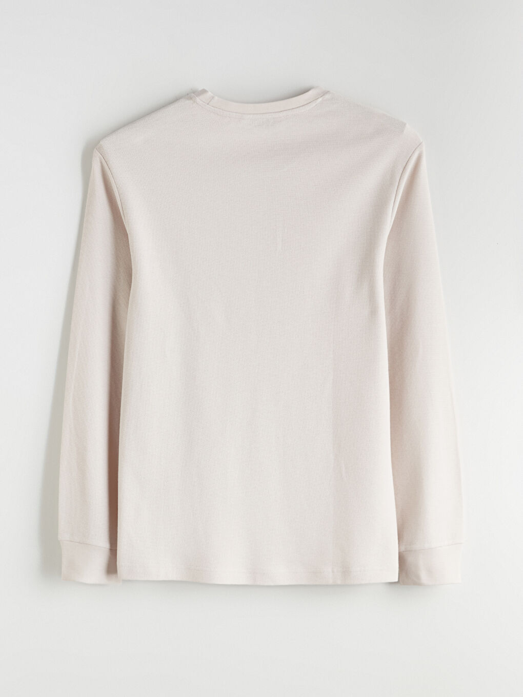 Crew Neck Long Sleeve Men's T-Shirt-5