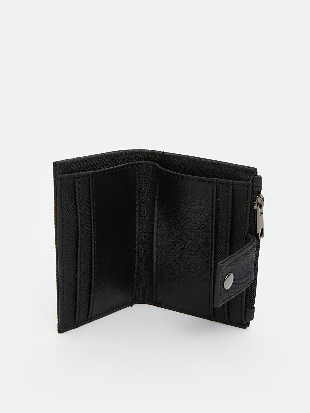 Siyah Deri Görünümlü Erkek Kartlık-2