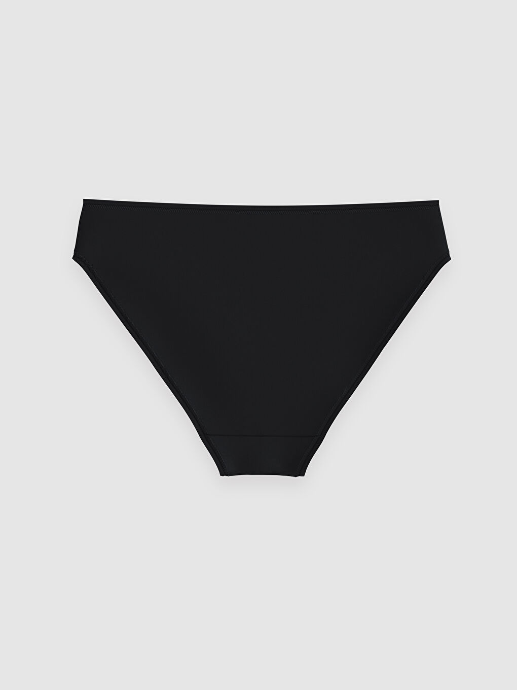 Siyah Düz Bikini Külot 3'lü-2