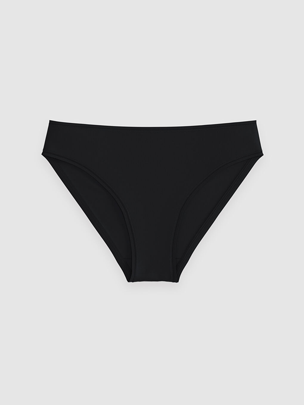 Siyah Düz Bikini Külot 3'lü-3