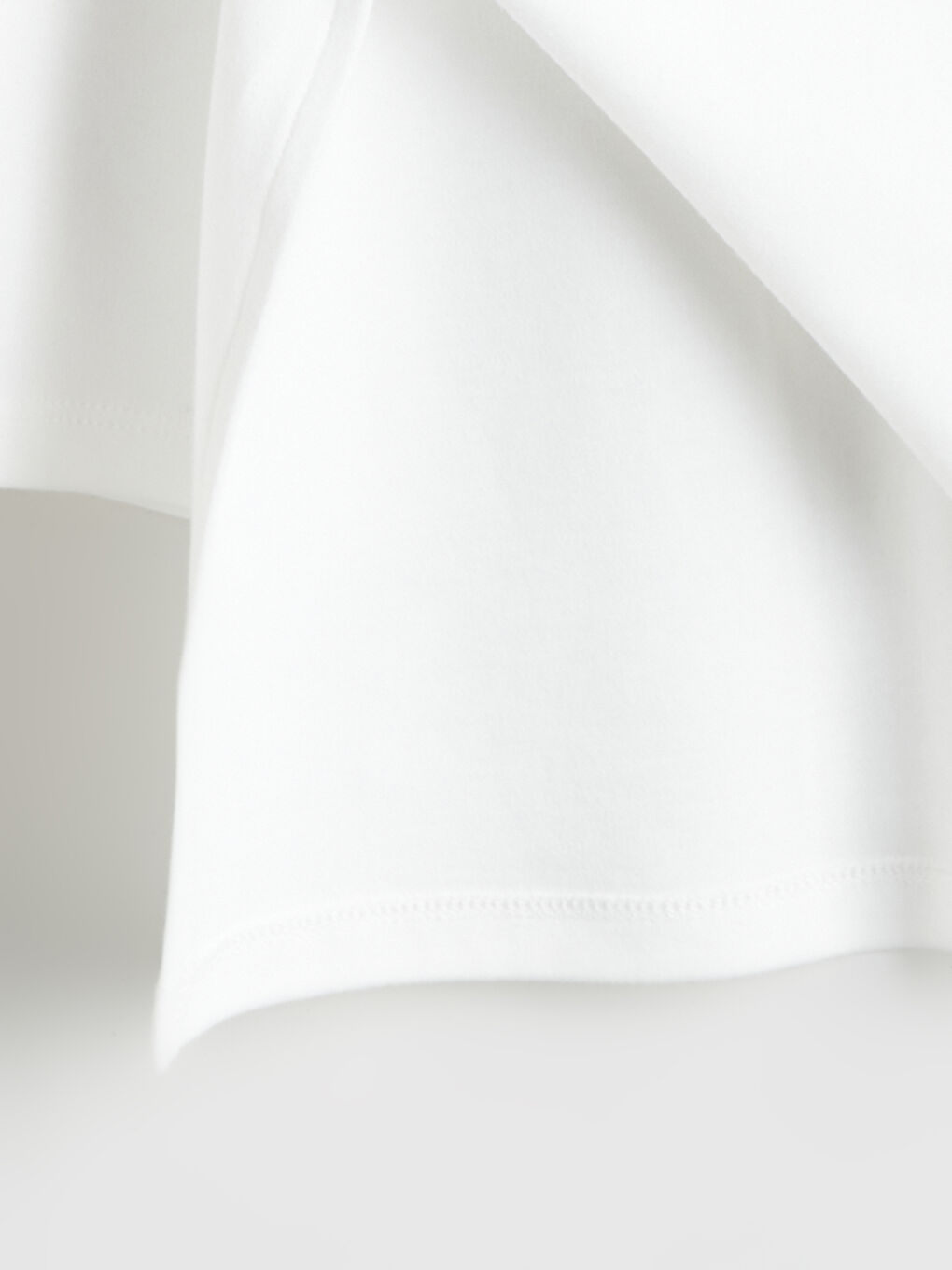 Ekru Bisiklet Yaka Oversize Kadın Tunik-5