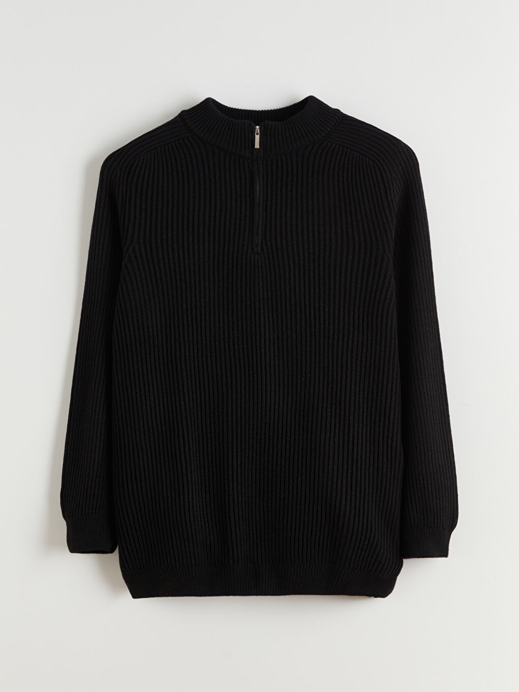 Мужчины Черный Свитер-4