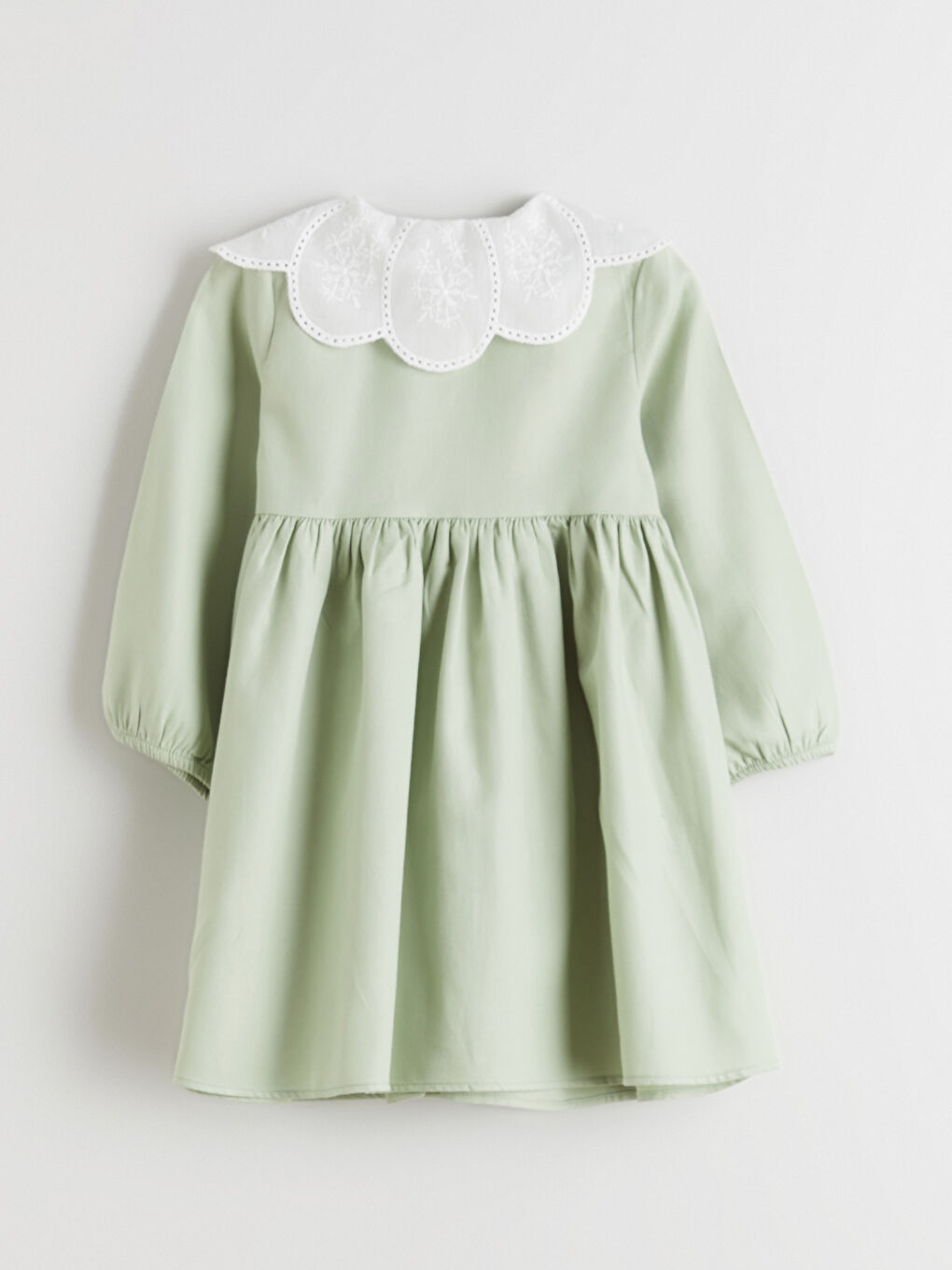 Peter Pan Collar Baby Girls' Dress-2