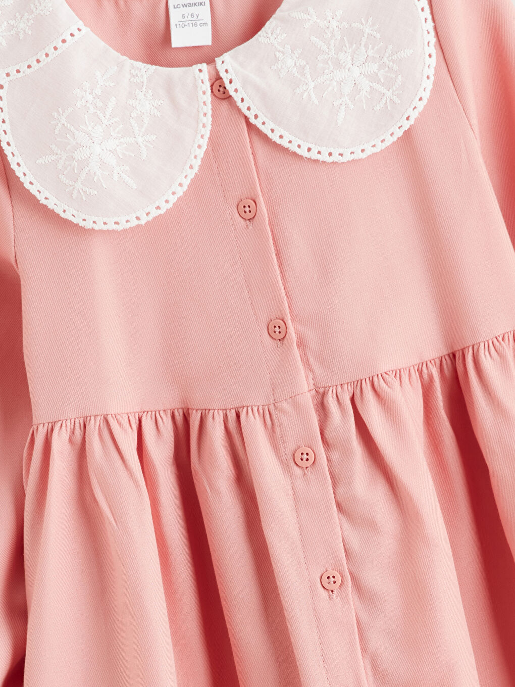 Peter Pan Collar Baby Girls' Dress-1