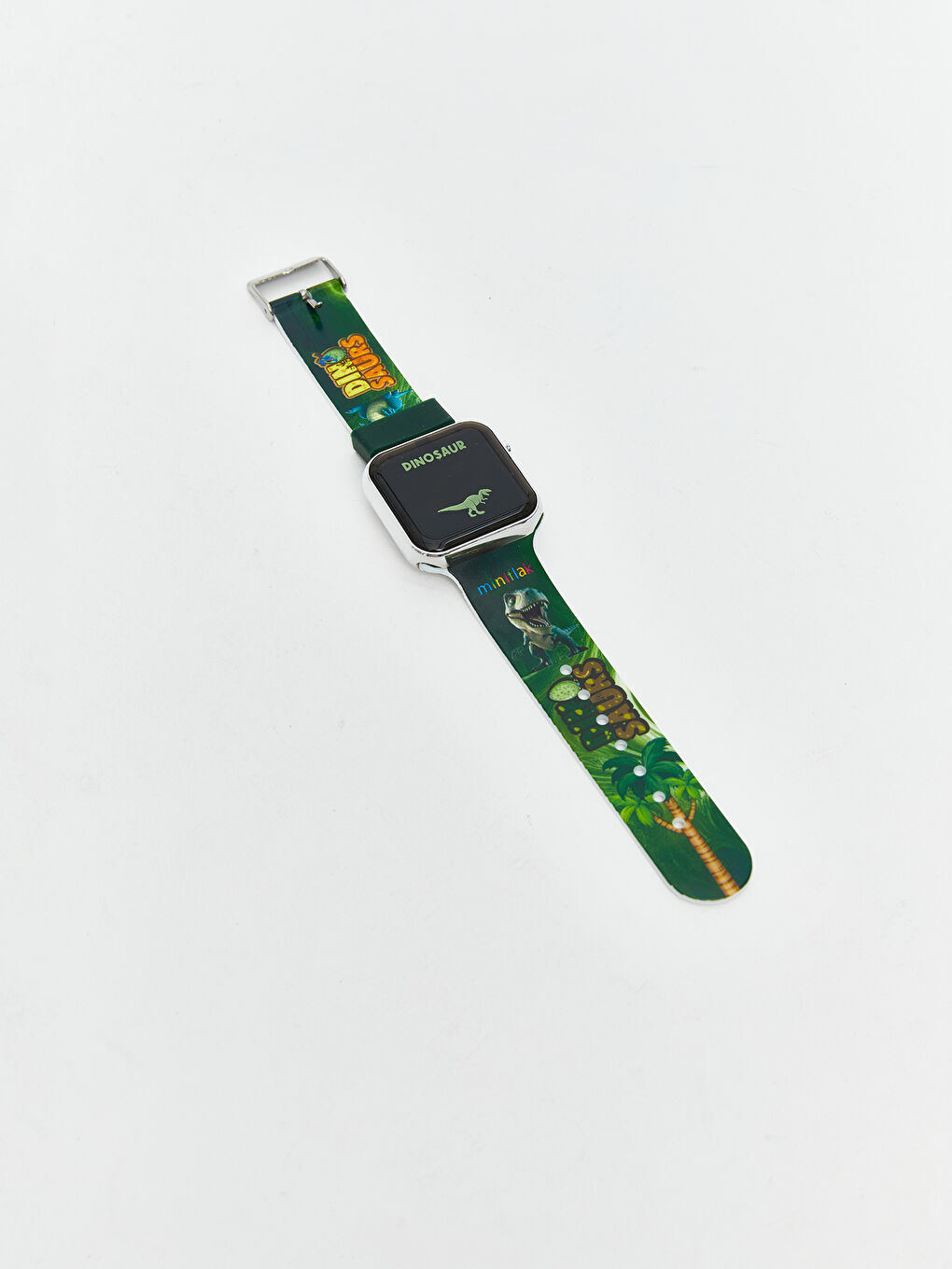 Karışık Dinozor Temalı Erkek Çocuk Dijital Kol Saati-2
